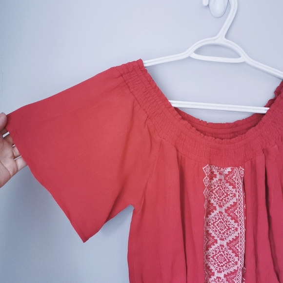 Skies Are Blue Embroidered Dress - Picture 3 of 7